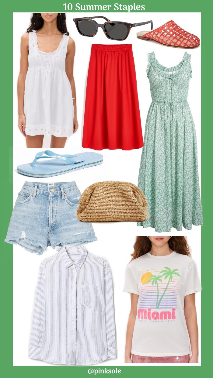 10 summer staples 

#LTKStyleTip #LTKFestival #LTKSeasonal