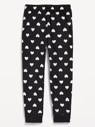 Microfleece Plaid Pajama Jogger Pants for Girls | Old Navy (US)
