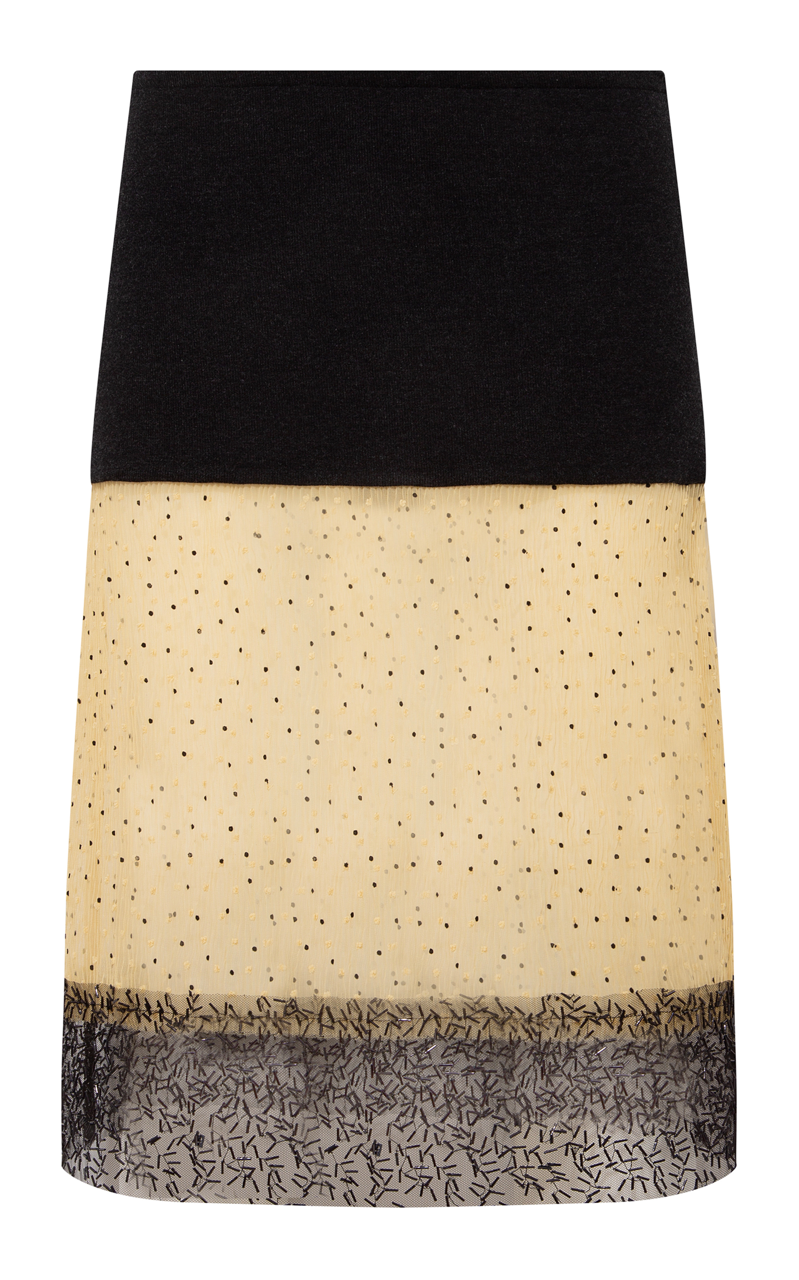 Lersa Layered Crinkled Midi Skirt | Moda Operandi (Global)