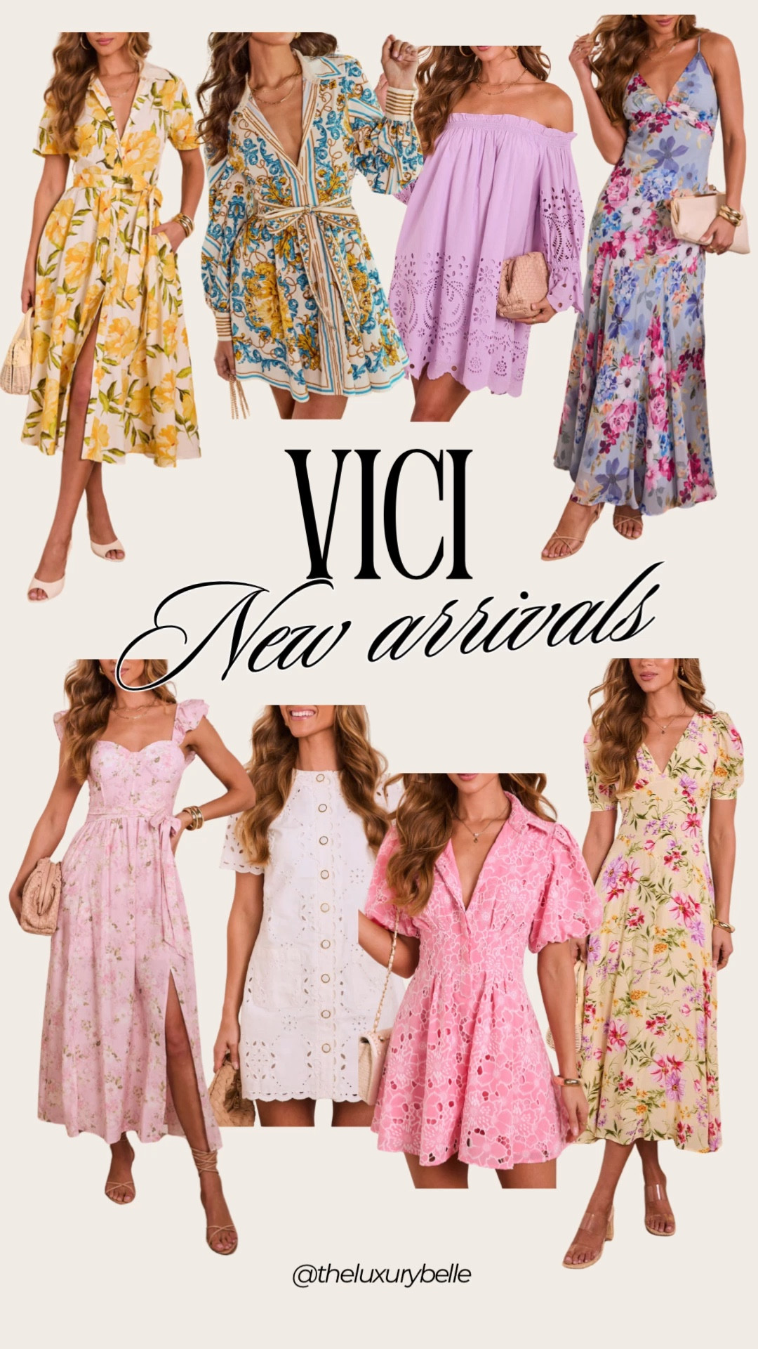 Vici new arrivals for spring! 

#LTKootd #LTKgrwm #LTKSeasonal