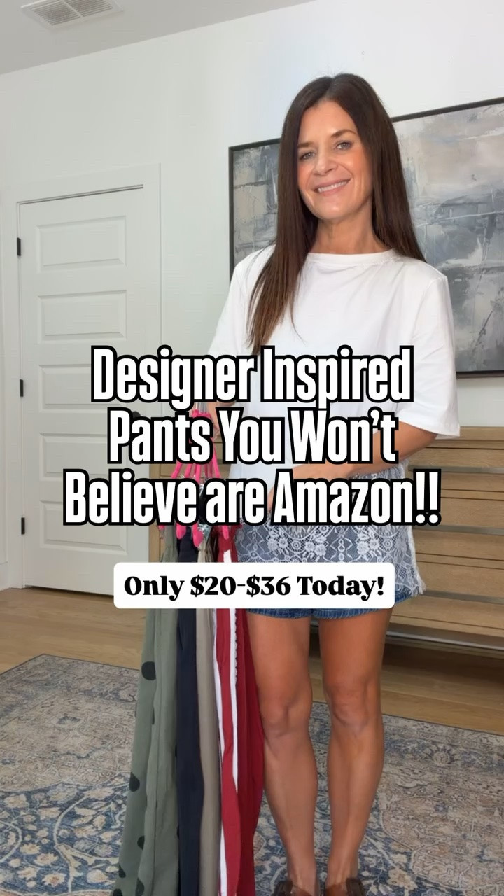 The cutest pants for Fall transition...giving FP, Anthro, Spx vibes! only $20-$36.
*Black Wide Leg Pants -  4JYGLB22. Promo expires 8/27. Size XS
*Green Lace Trim Silk Pants - click 30% coupon. Size S

#LTKSaleAlert #LTKootd