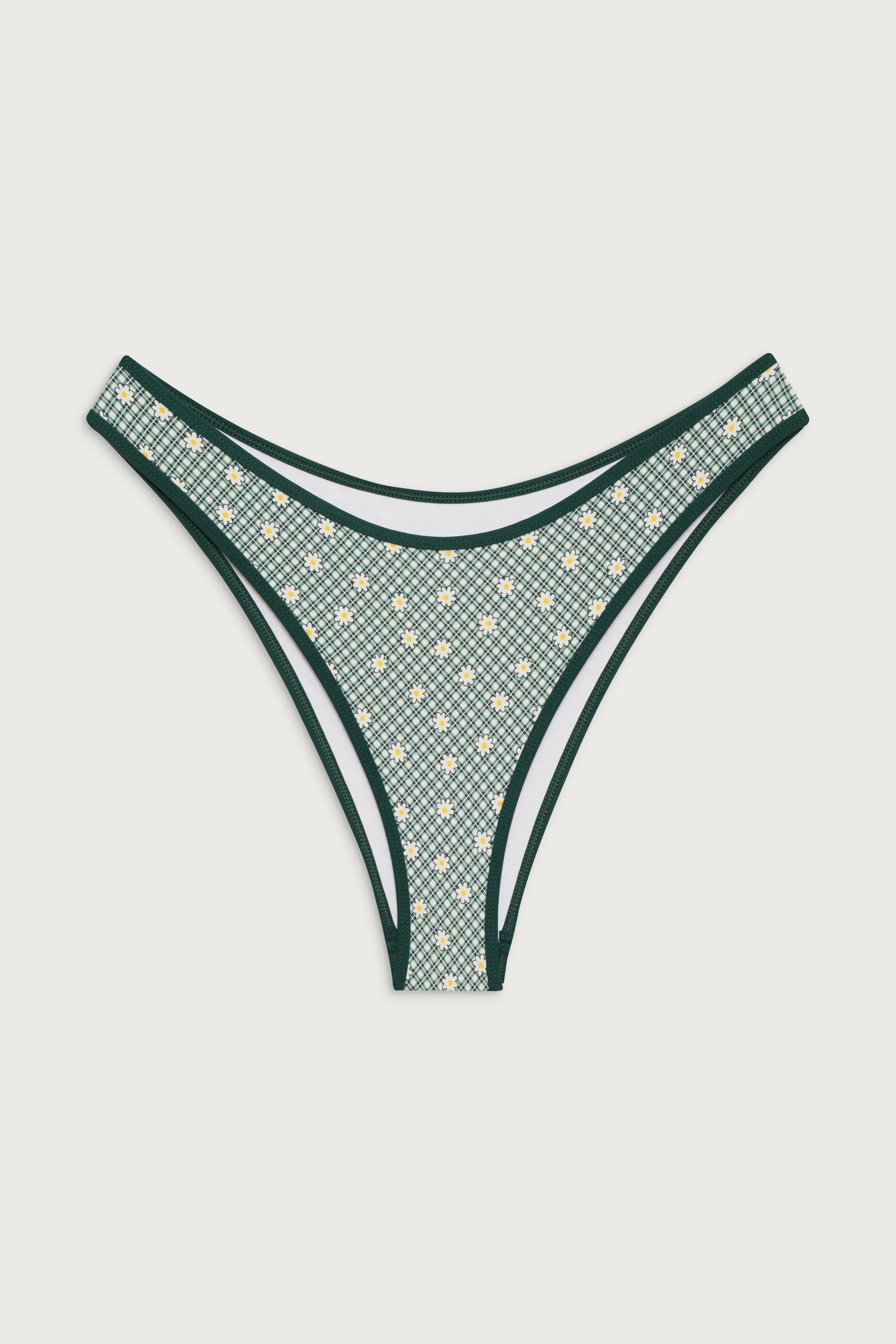 Dove Classic Gingham Bikini Bottom | Frankies Bikinis