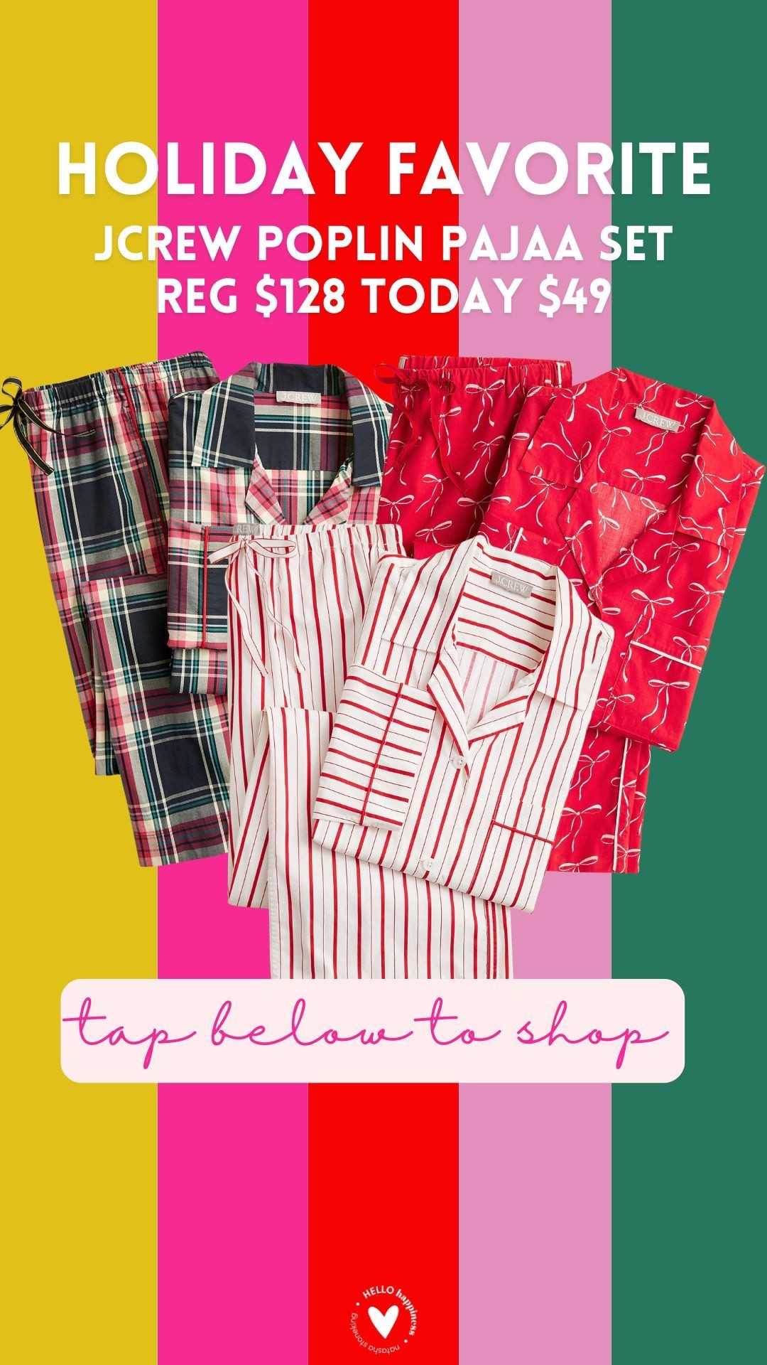holiday favorite | Jcrew pajama set 

#LTKSaleAlert #LTKHoliday #LTKGiftGuide