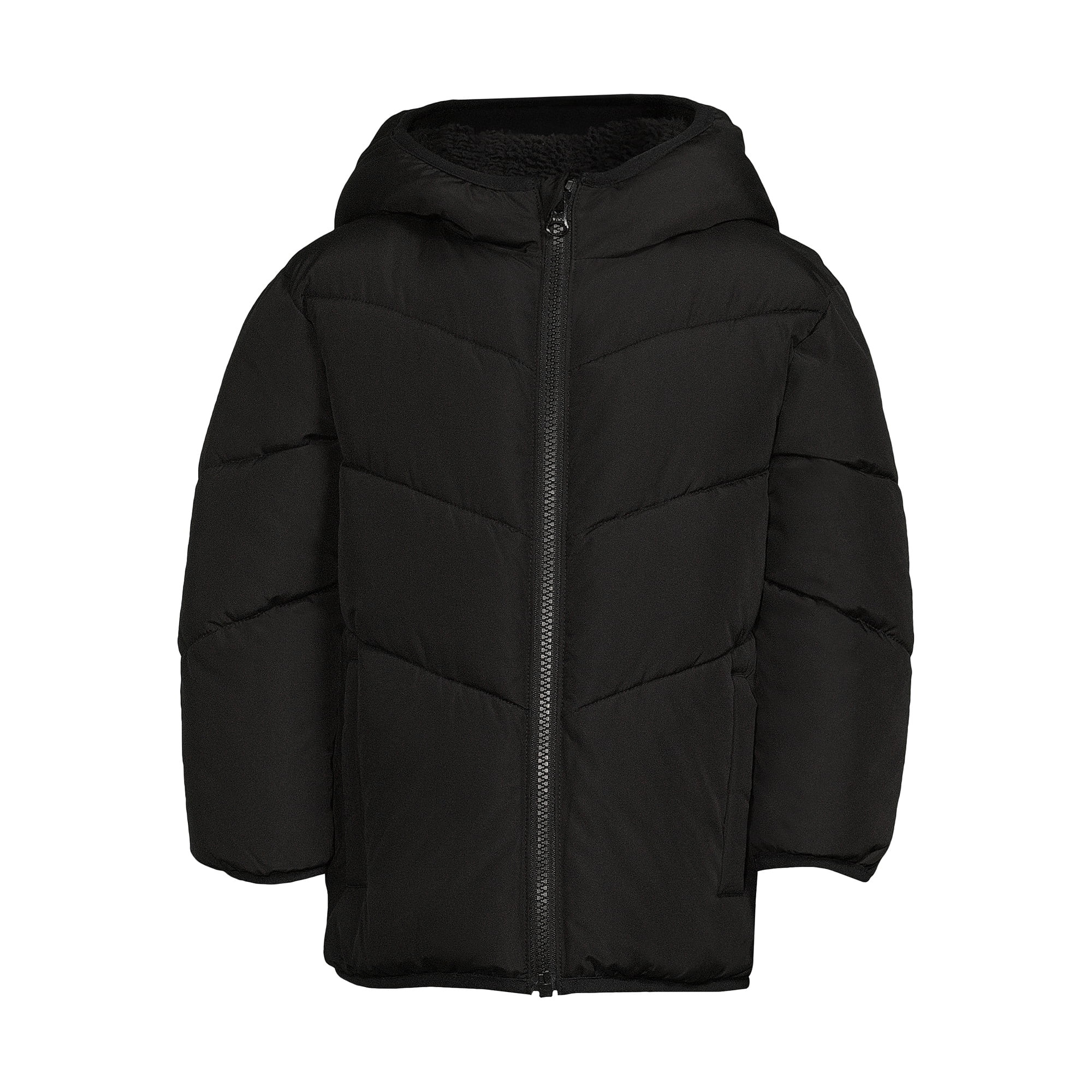 Swiss Tech Baby and Toddler Boys Puffer Jacket with Hood, Sizes 12M-5T - Walmart.com | Walmart (US)