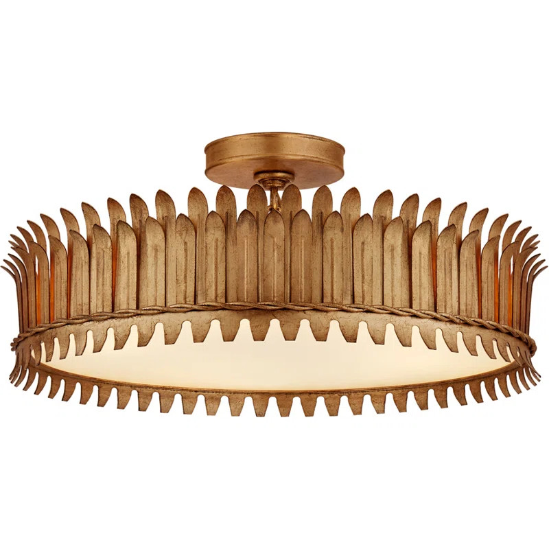 Leslie 2 - Light Semi Flush Mount by Suzanne Kasler | Wayfair North America
