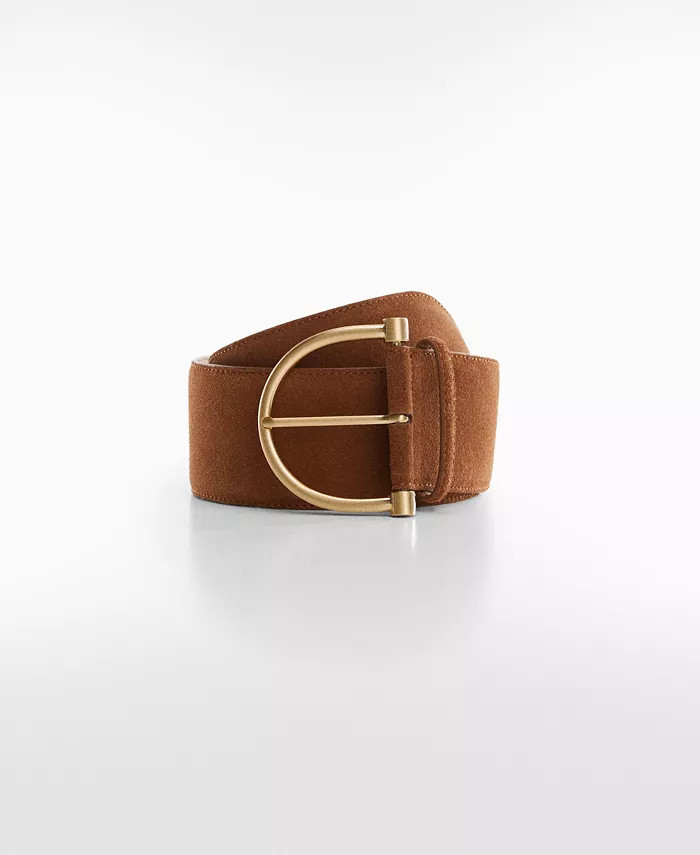 Women's Wide Suede Belt | Macy's