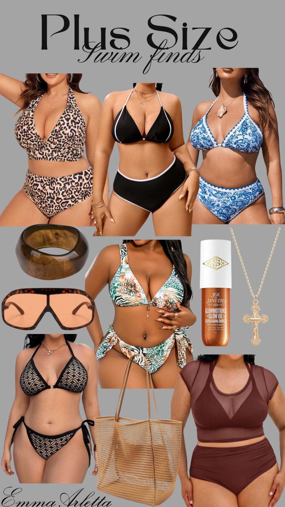 Plus size swim finds ☀️

Swim, bikini, plus size swim, swimwear, beach outfit, vacation outfit, swimsuit 

#LTKSeasonal #LTKPlusSize #LTKSwim