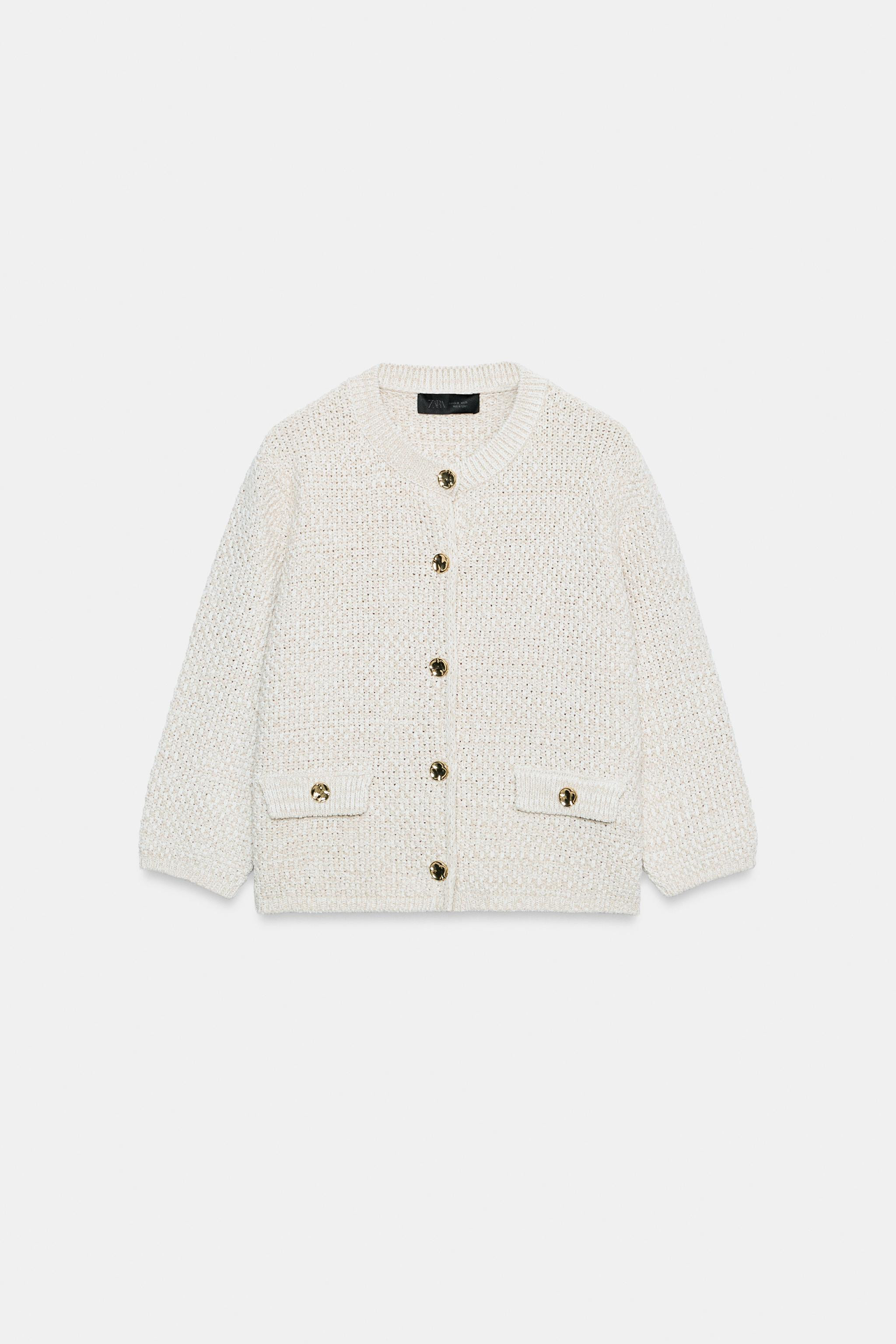 FRENCH SLEEVE CARDIGAN | Zara US