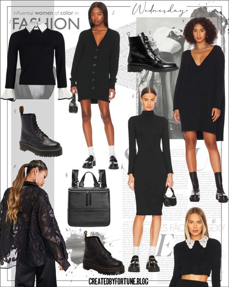 How to dress like Wednesday Addams. Fashion basic, all black!

#LTKstyletip #LTKworkwear #LTKFind