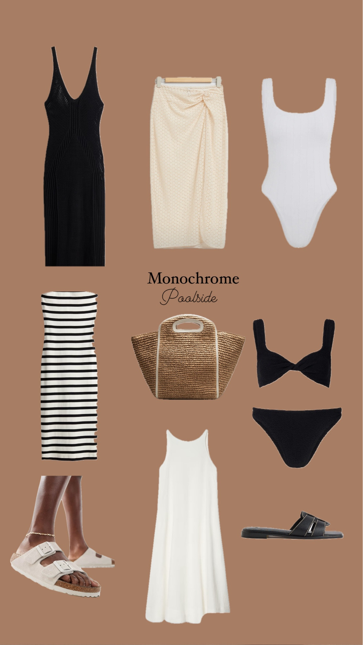 Monochrome poolside edit 

#LTKsummer #LTKeurope #LTKswimwear