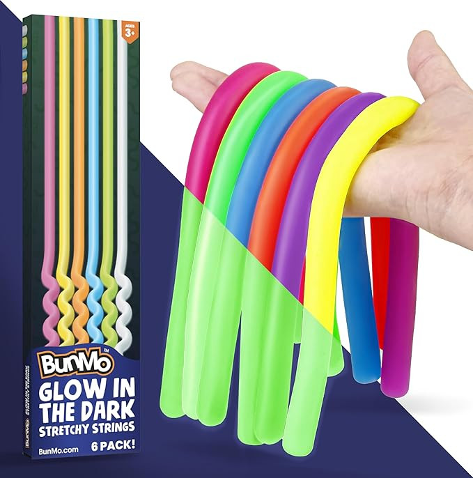 BUNMO Easter Basket Stuffers for Toddler 3+ - Sensory Stretchy Strings - Stimulating Fidget Toys ... | Amazon (US)