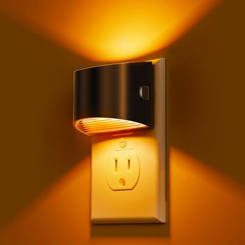L LOHAS LED Night Light 2 Pack, Night Lights Plug into Wall, 1600K Amber | Amazon (US)