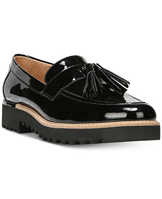 Franco Sarto Women's Carolynn Lug Sole Tassel Loafers - Macy's | Macy's