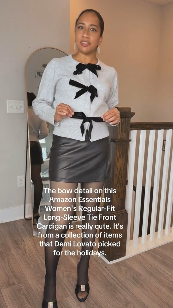 The bow detail on this holiday sweater is so cute, highly recommend for New Years and beyond! It’s lightweight so be prepared to layer if you’re up north.

#LTKSeasonal #LTKvlog #LTKootd