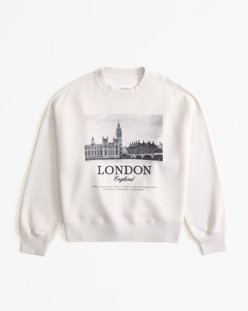 Photoreal Graphic Classic Sunday Crew | Abercrombie & Fitch (US)