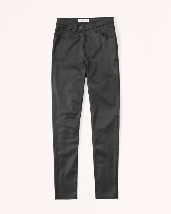 High Rise Super Skinny Ankle Jean | Abercrombie & Fitch (US)