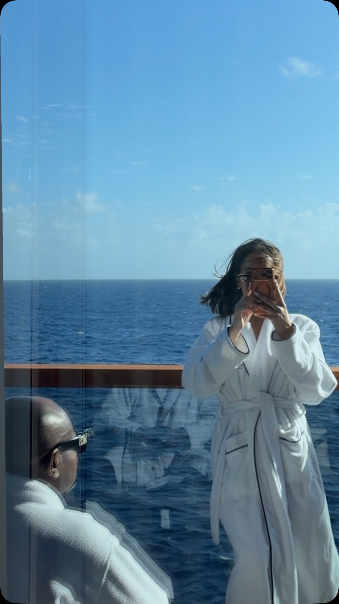 Waves, wind, and the rhythm of a morning at sea. Why can’t this be every day? 🌊