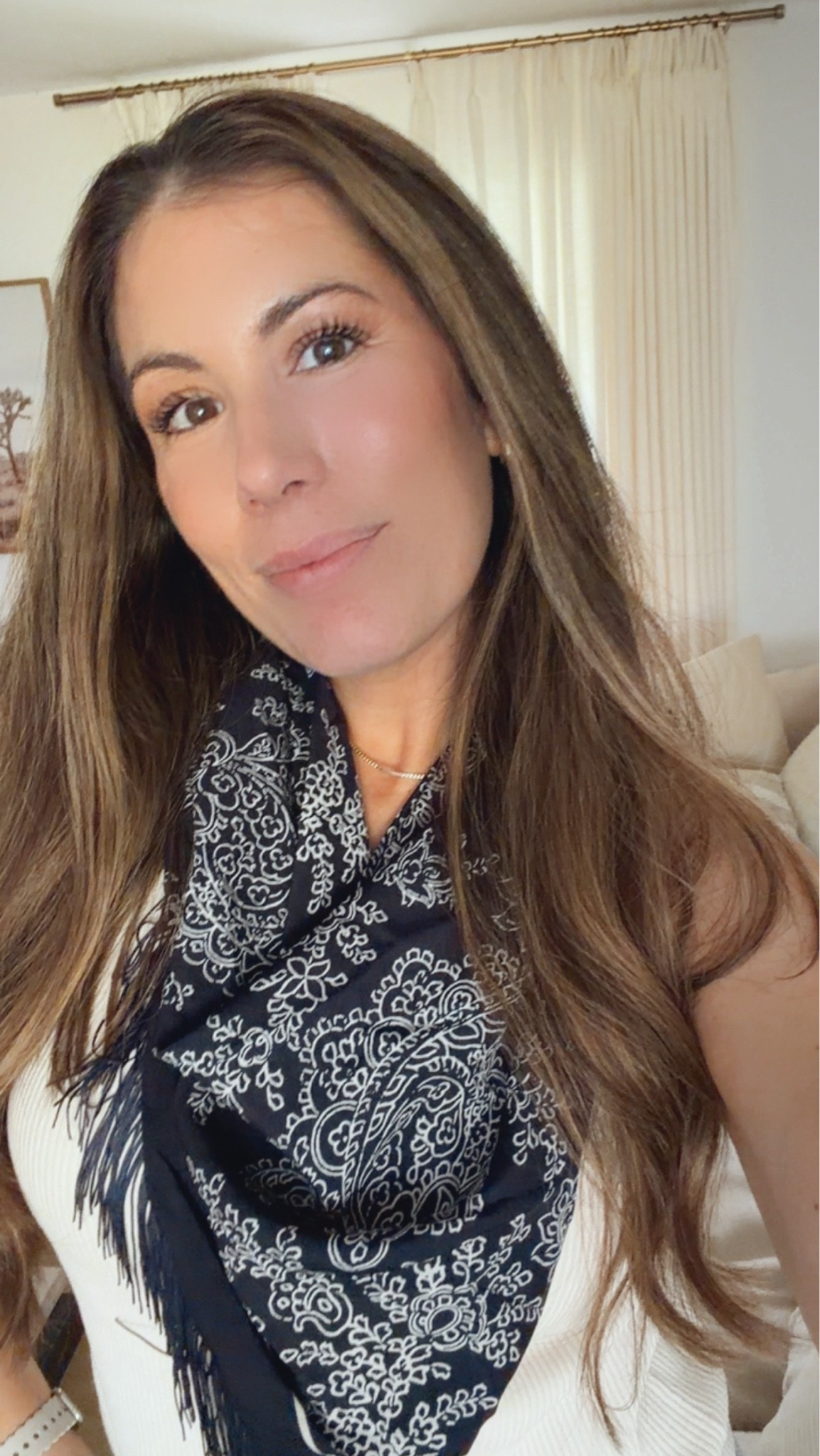 Just snagged this scarf from @Walmart  and it’s a beauty!! New from Scenario — also comes in another color

#LTKootd #LTKOver40 #LTKxWalmart