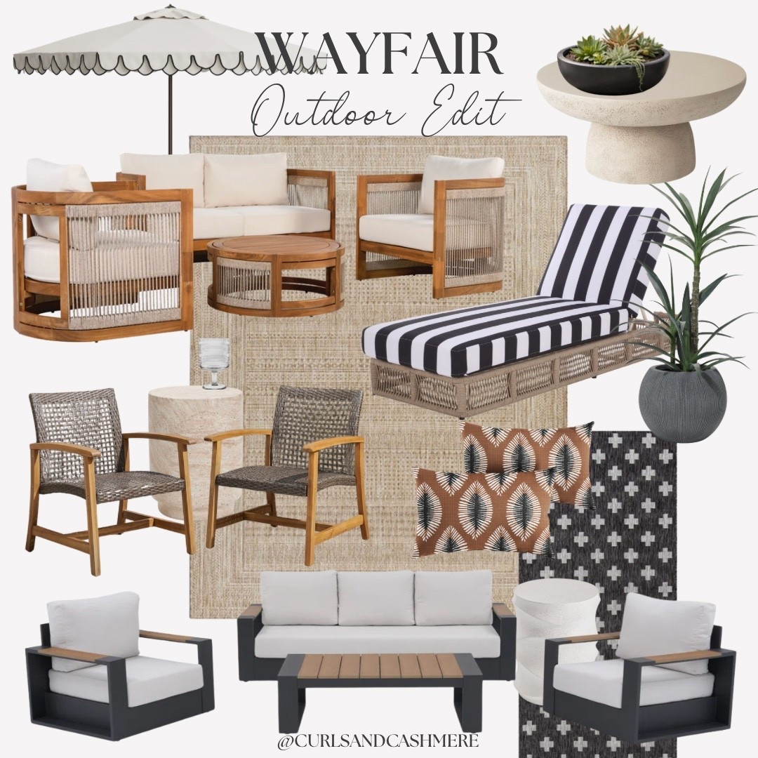 Outdoor patio season is upon us and it’s time to refresh that space so you can enjoy it this spring and summer. All of these items are linked.

#outdoorfurniture #patiofurniture #outdoorseating #outdoorrug #wayfair

#LTKHome #LTKSaleAlert #LTKSeasonal