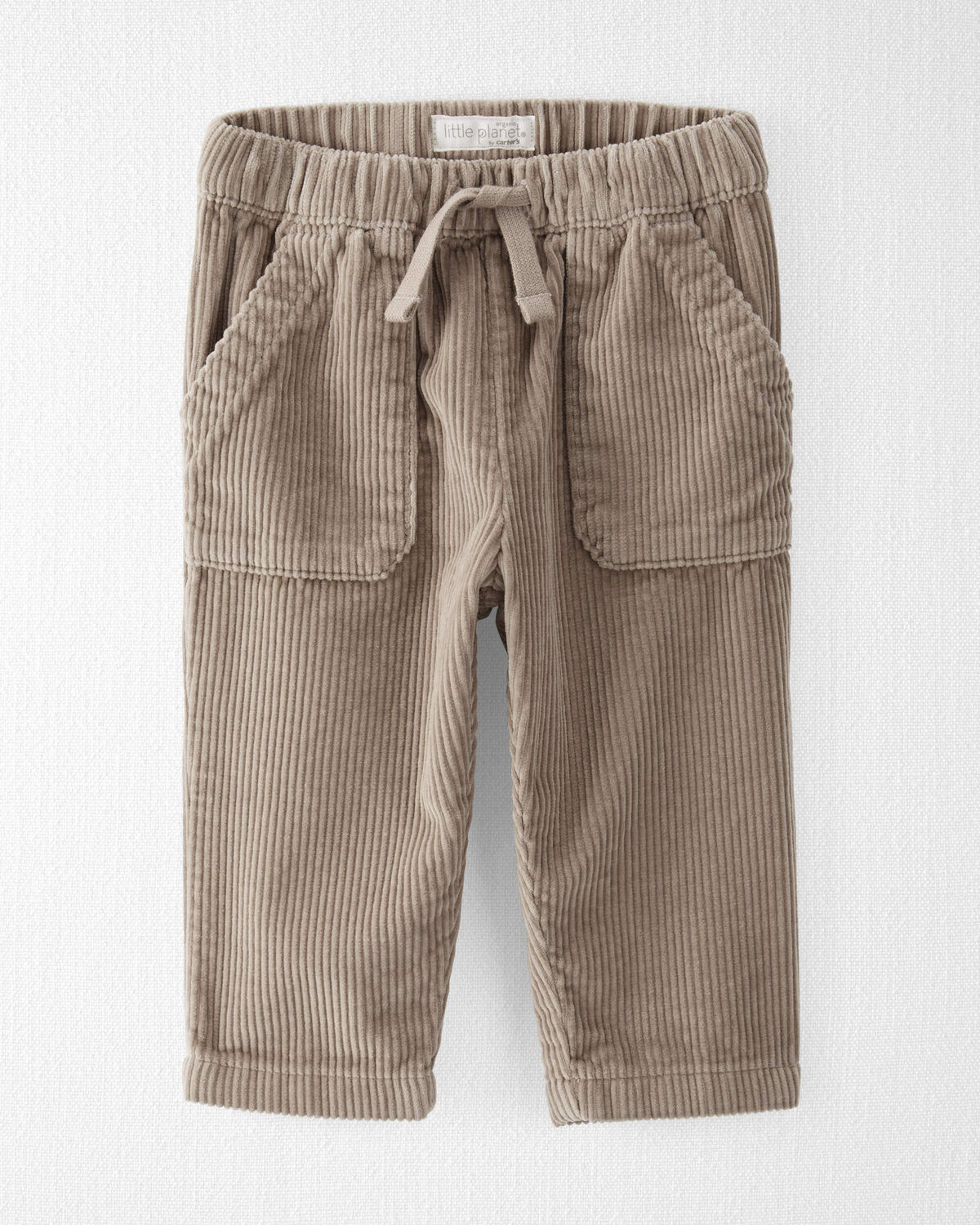 Baby Organic Cotton Corduroy Drawstring Pants | Carter's Inc