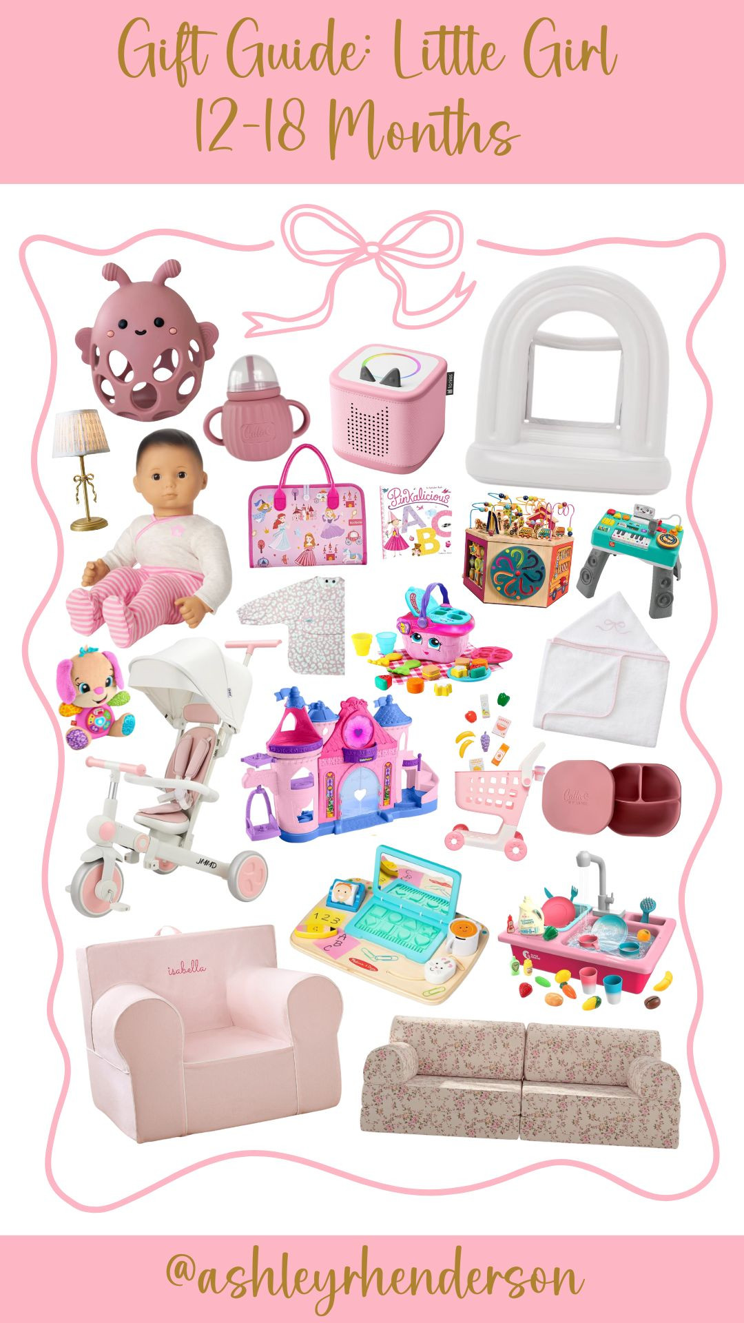 GIFT GUIDE: 12-18 MONTHS | 🎀 Thoughtful, practical, and toddler-approved. Whether you’re shopping for your own little one or a niece/granddaughter, these picks are guaranteed hits! 🎁 

 

#LTKGiftGuide #LTKSaleAlert #LTKKids