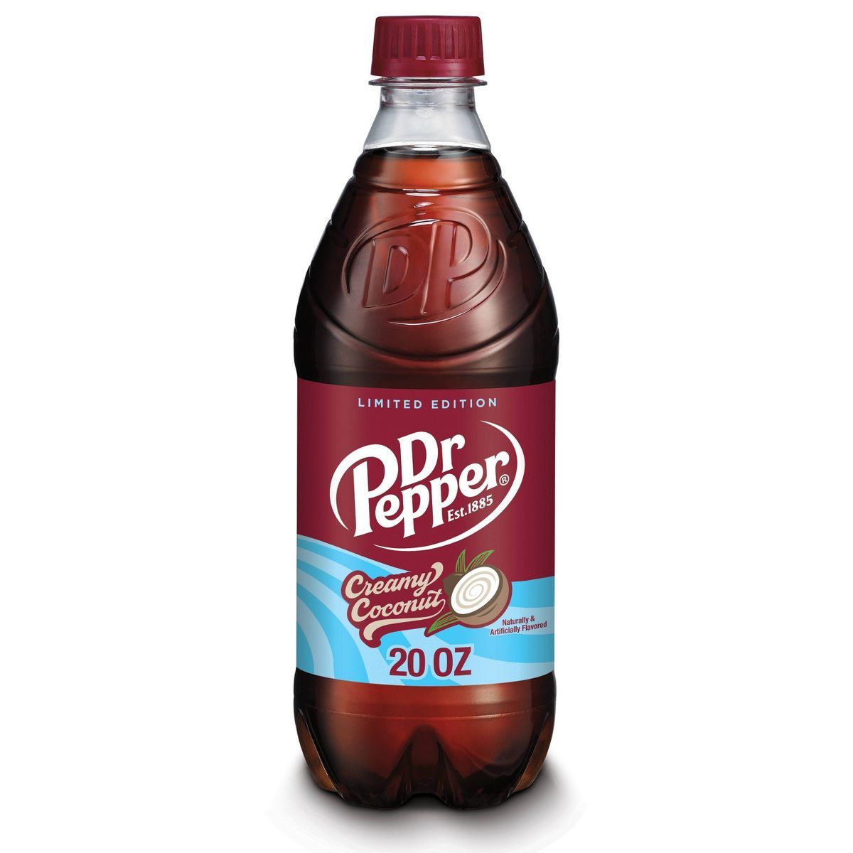 Dr Pepper Creamy Coconut Soda - 20 fl oz Bottle | Target