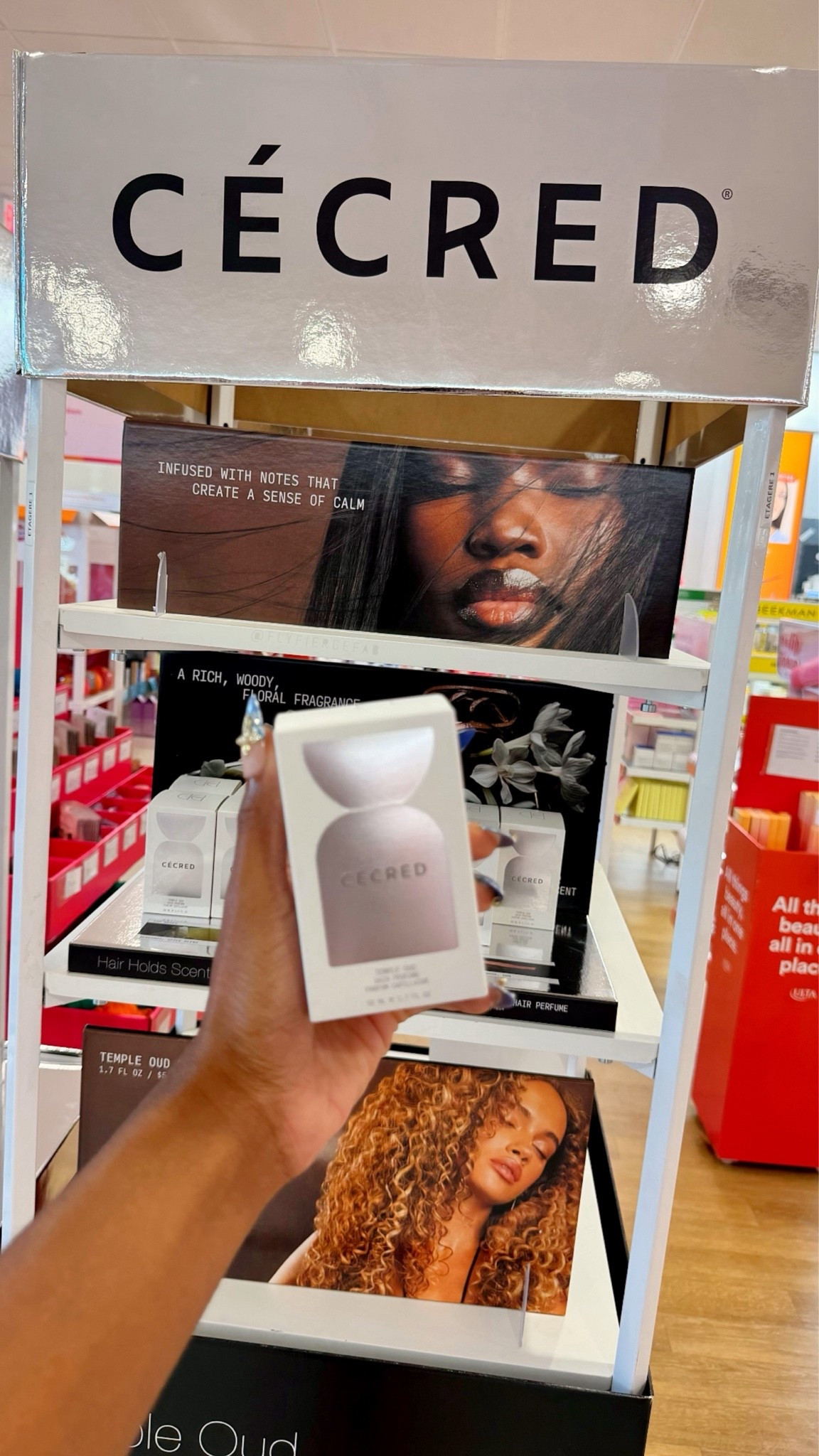 Cecred dropped their new hair, perfume today in stores at Ulta, so you know, I had to grab it!

I’ve been using the Cecred since it dropped, and it’s made a huge difference in the health of my hair. Also, all the products smell amazing so I’m excited to now be able to refresh my hair with this hair perfume.