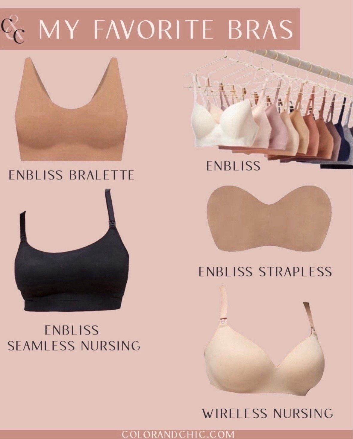 My favorite bras ! The Soma Enbliss line is my favorite whether you’re looking for a supportive wireless bra, ultra comfy bralette that is maternity friendly or nursing bras that are actually comfortable and seamless (not bulky). These are my favorite! 

#LTKootd