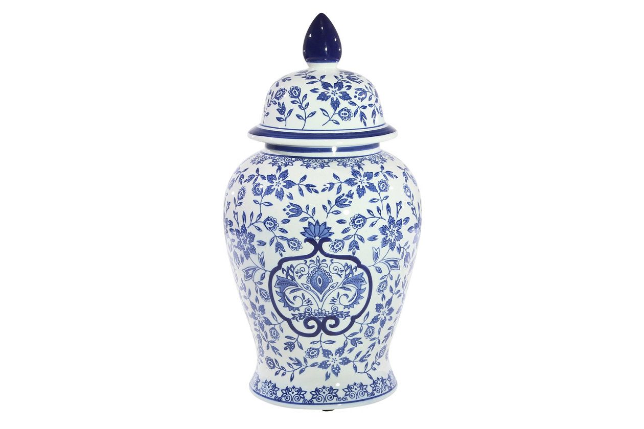 Sagebrook Home and Blue Temple Jar | Ashley Homestore