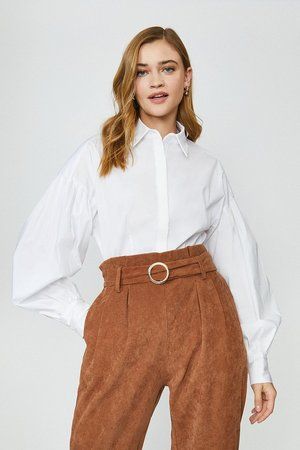 Puff Sleeve Boyfriend Shirt | Coast (UK)