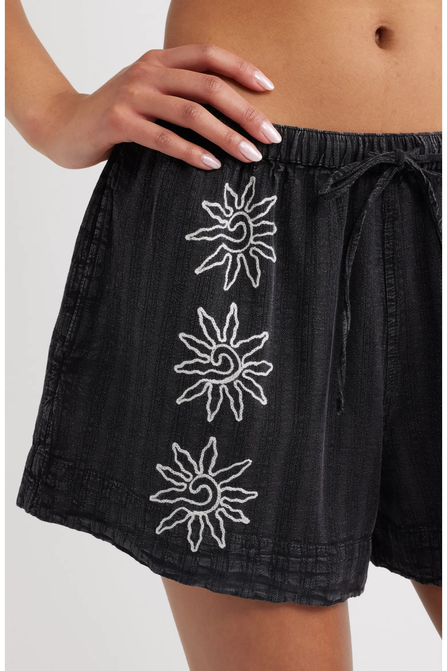 Rip Curl Topanga Embroidered Shorts (Women) | Nordstrom | Nordstrom
