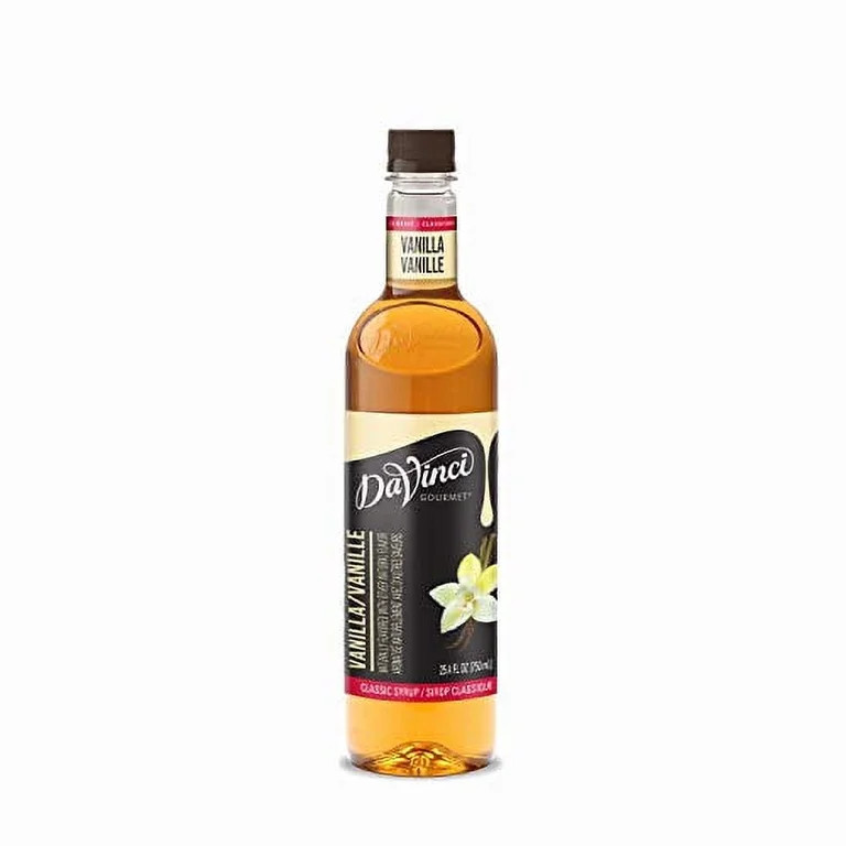 DaVinci Gourmet Classic Vanilla Syrup, 25.4 Fluid Ounce (Pack of 1) | Walmart (US)