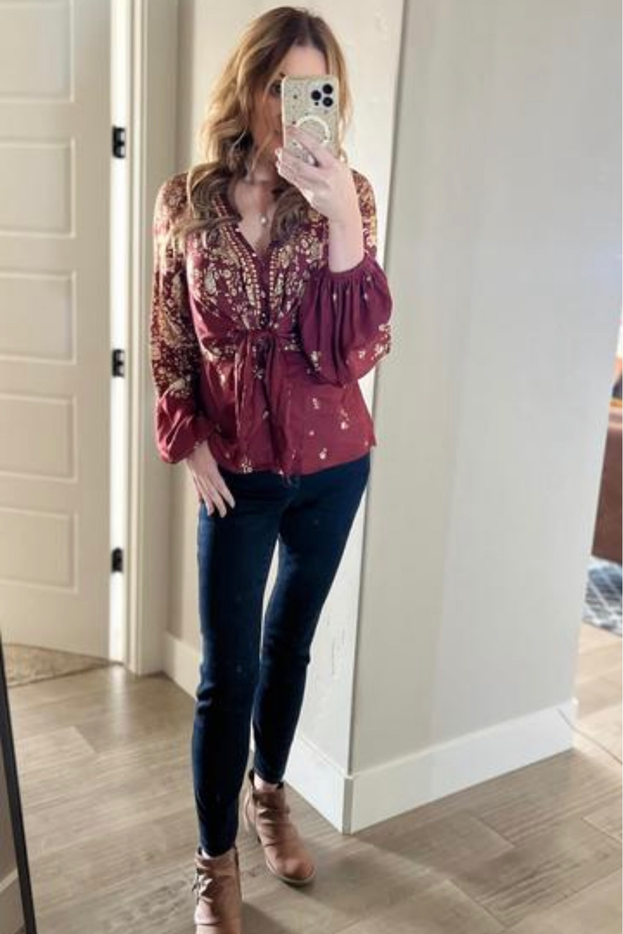 Sexy free people top. Boho flowy  

#LTKunder100 #LTKstyletip