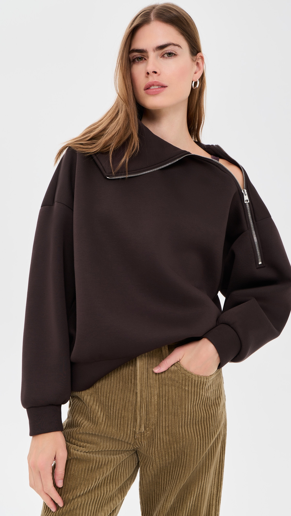 AGOLDE Coyle Sweatshirt Deep Roast XS | Shopbop