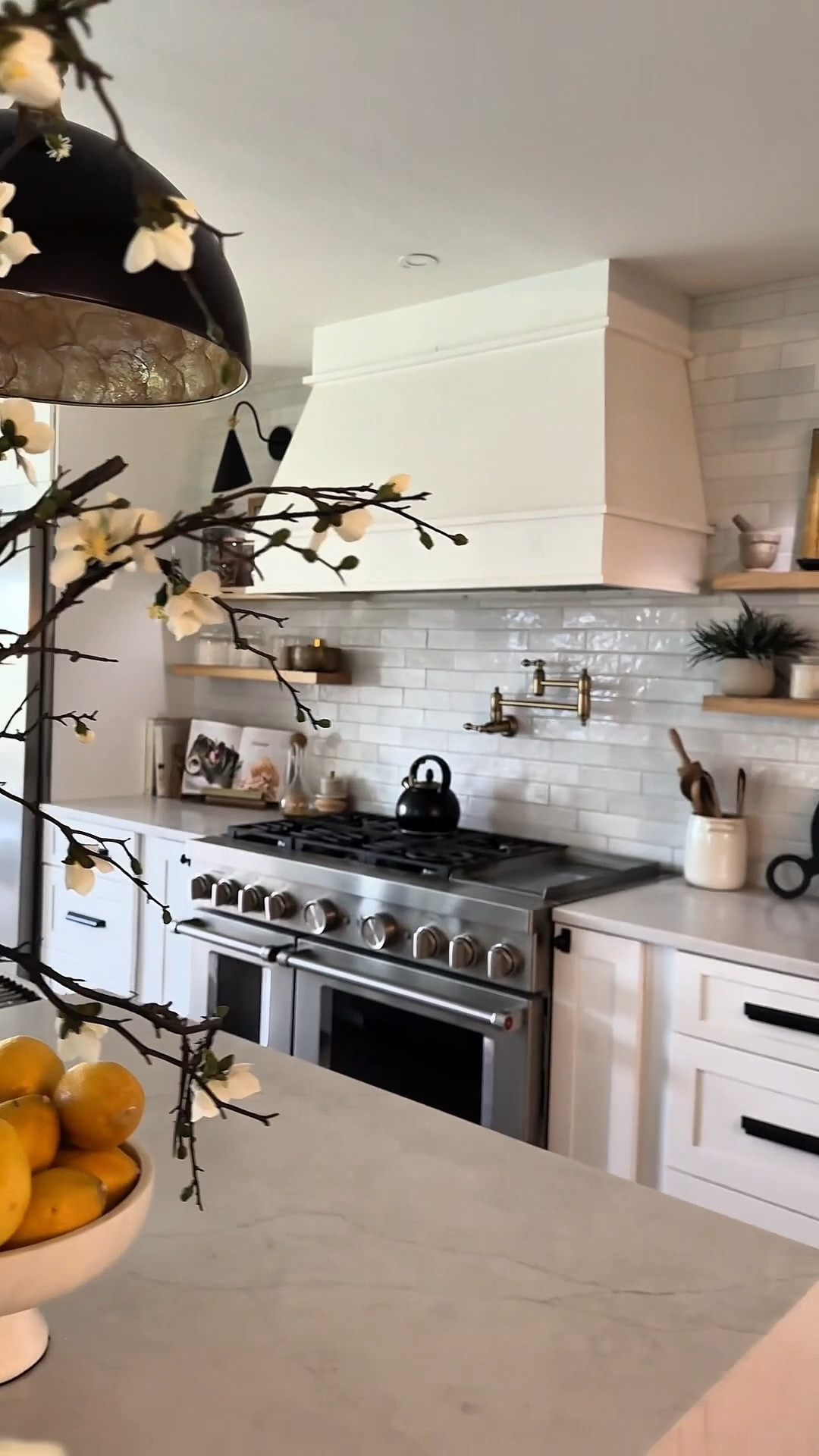 My kitchen subway tile is easy to install. I didnt use spacers because these are  handmade and can be butt up against each other. Linking all of my other favorite decor in my kitchen plus the tile mat and the tile cutter I used.

🏷️ subway tile , zellige tile , kitchen tile , backsplash , pot filler , antique gold faucet , kitchen pendants , kitchen lightingg

#LTKHome #LTKU