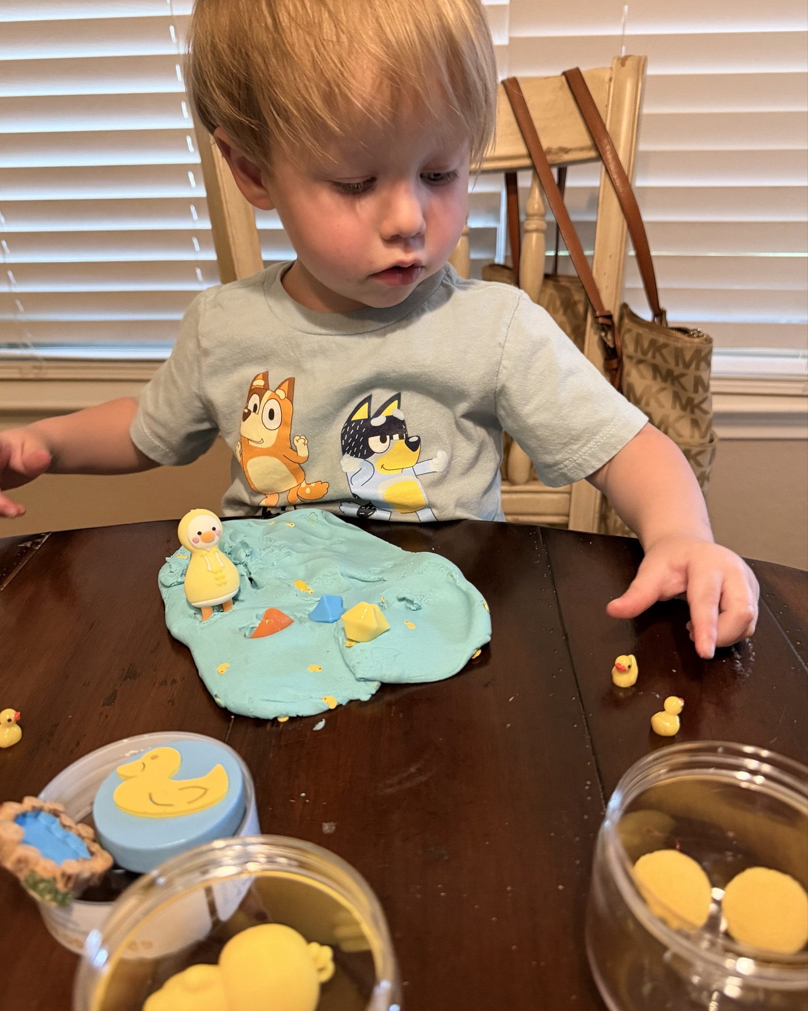I cannot get enough of these sensory kits. Julie Friedman is the creator behind the sensory dough and business: Young, Wild, & Friedman. She created this when a doctor recommended sensory play for her daughter with a speech disorder. There are SO many benefits to this dough: helps children with fine motor skills, enables their imagination, and puts problem solving skills to work to name a few. 
My kiddos got these for Easter and I can’t wait to surprise them with the next theme I’ve got picked out! 


#LTKKids #LTKdayinmylife #LTKmomlife