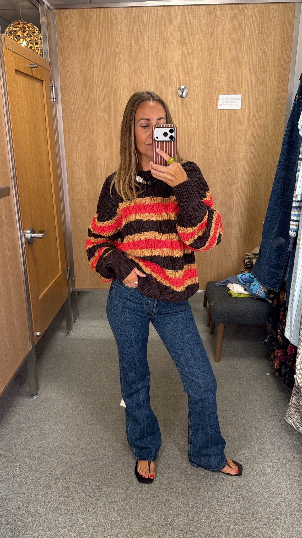 Sweater size XS
jeans size 24

#LTKootd #LTKgrwm #LTKSaleAlert
