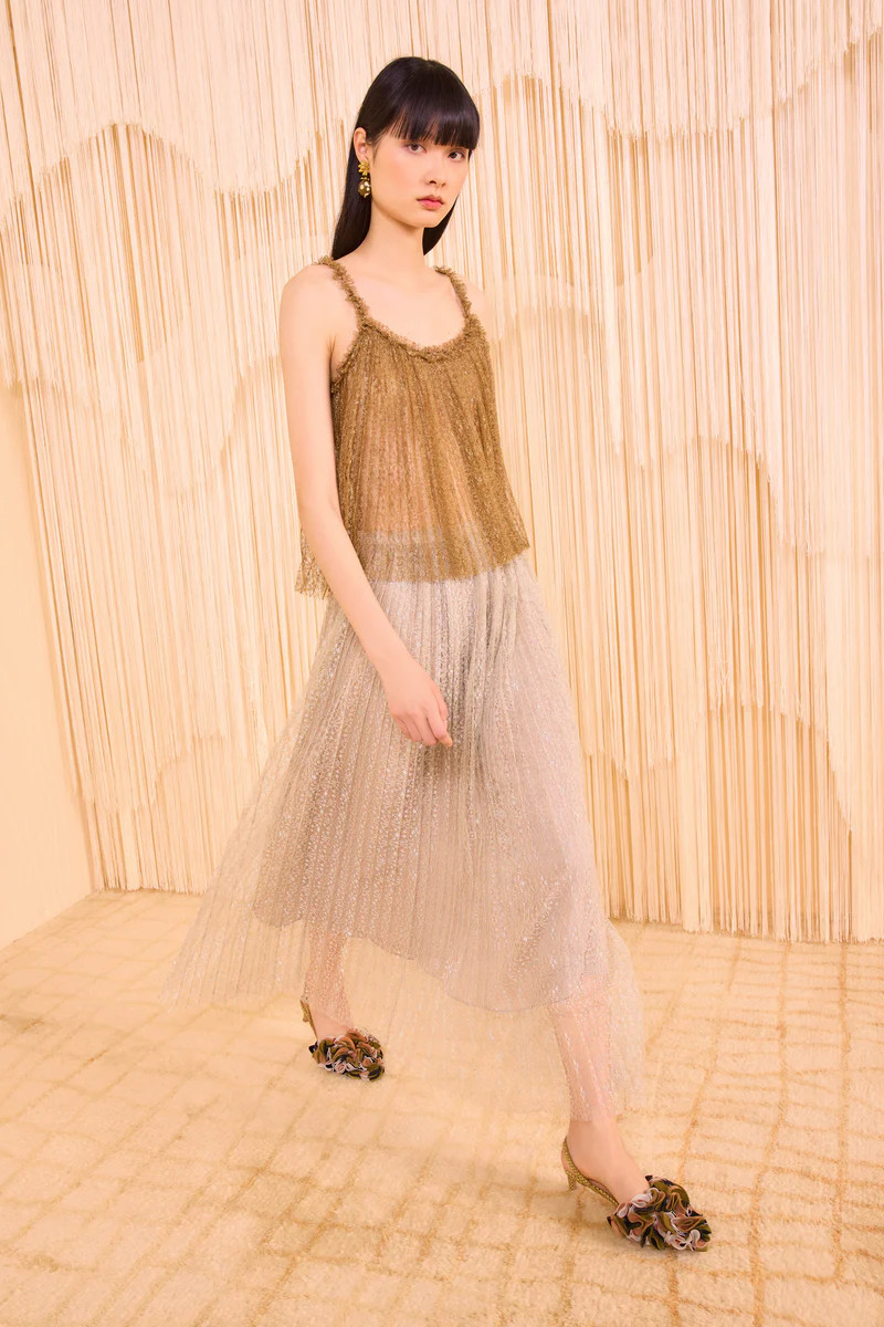 Maren Pleated Skirt

          Sterling | Ulla Johnson