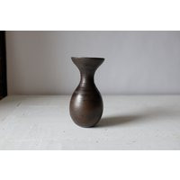 Handmade Black Clay Pottery Vase, Modern Minimalist Stoneware | Etsy (US)