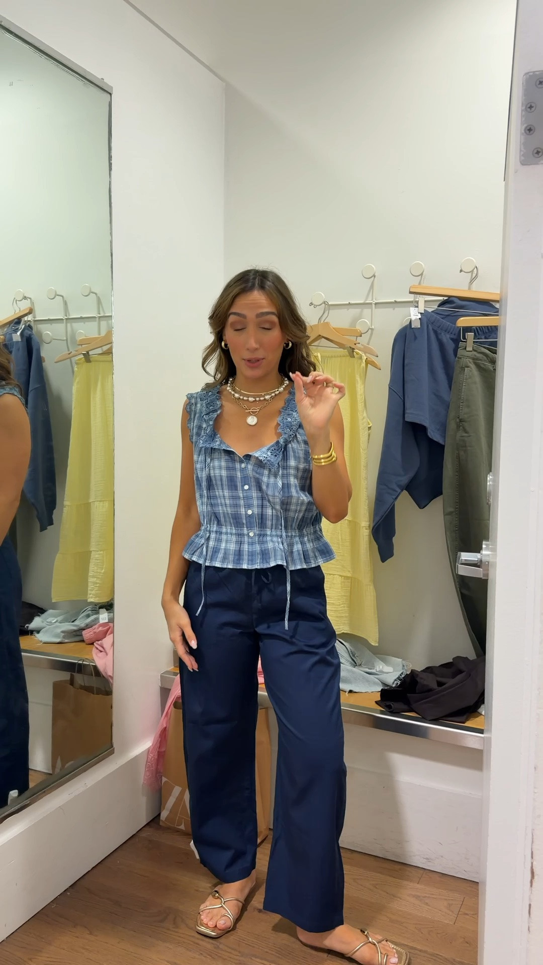 Wearing a s in both!

#LTKootd #LTKgrwm #LTKSeasonal