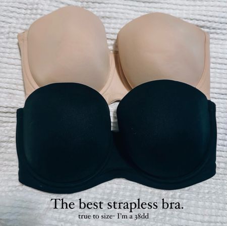 Strapless bra - midsize strapless bra - the best strapless bra - size 14 - curvy girl 

#LTKstyletip #LTKcurves #LTKFind