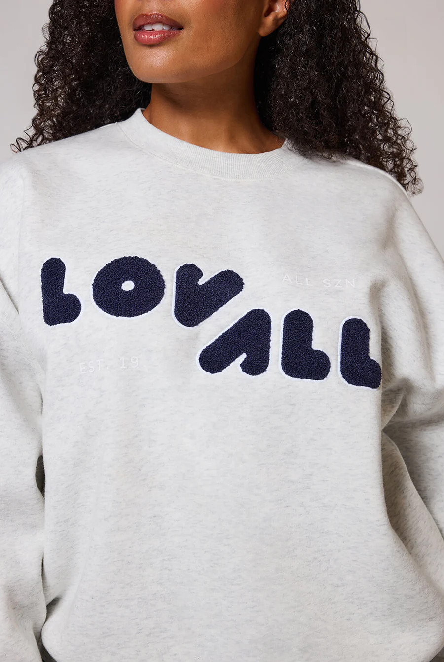 ALL SZN Organic Oversized Sweatshirt Style 2 | LOVALL