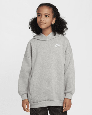 Nike Sportswear Club Fleece Big Kids' Oversized Pullover Hoodie | Nike (US)