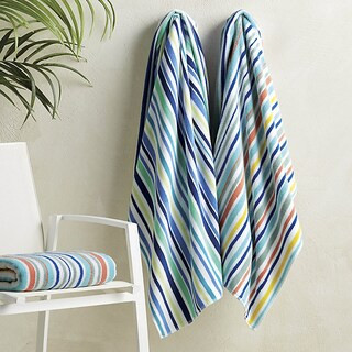 Frontgate Resort Collection™ Laguna Stripe Beach Towel | Frontgate