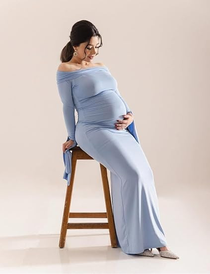 Blue dresses during pregnancy just hit different 💙 They’re calming, elegant, and photograph so beautifully. These Amazon finds are all about comfort meets style — no tight fits, just flowy, bump-loving silhouettes. Perfect for capturing those special moments ✨

#MaternityFashion #BlueOutfit #PregnancyStyle #AmazonStyle #BumpFriendly #MaternityPhotoshoot #LTKMaternity #SoftStyle 

 #LTKSeasonal #LTKBump #LTKWedding