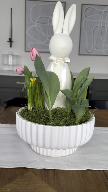 Easter Centerpiece idea! Spring decor Easter decor 

#LTKSeasonal #LTKhome