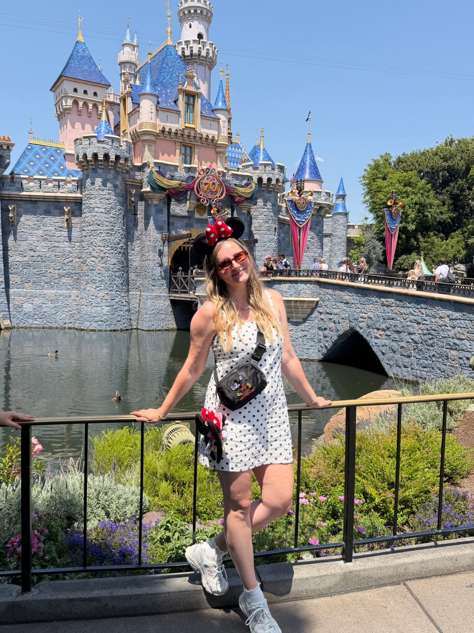 Disney outfit @abercrombie polka dot dress! So cute and comfy

#LTKActive #LTKootd