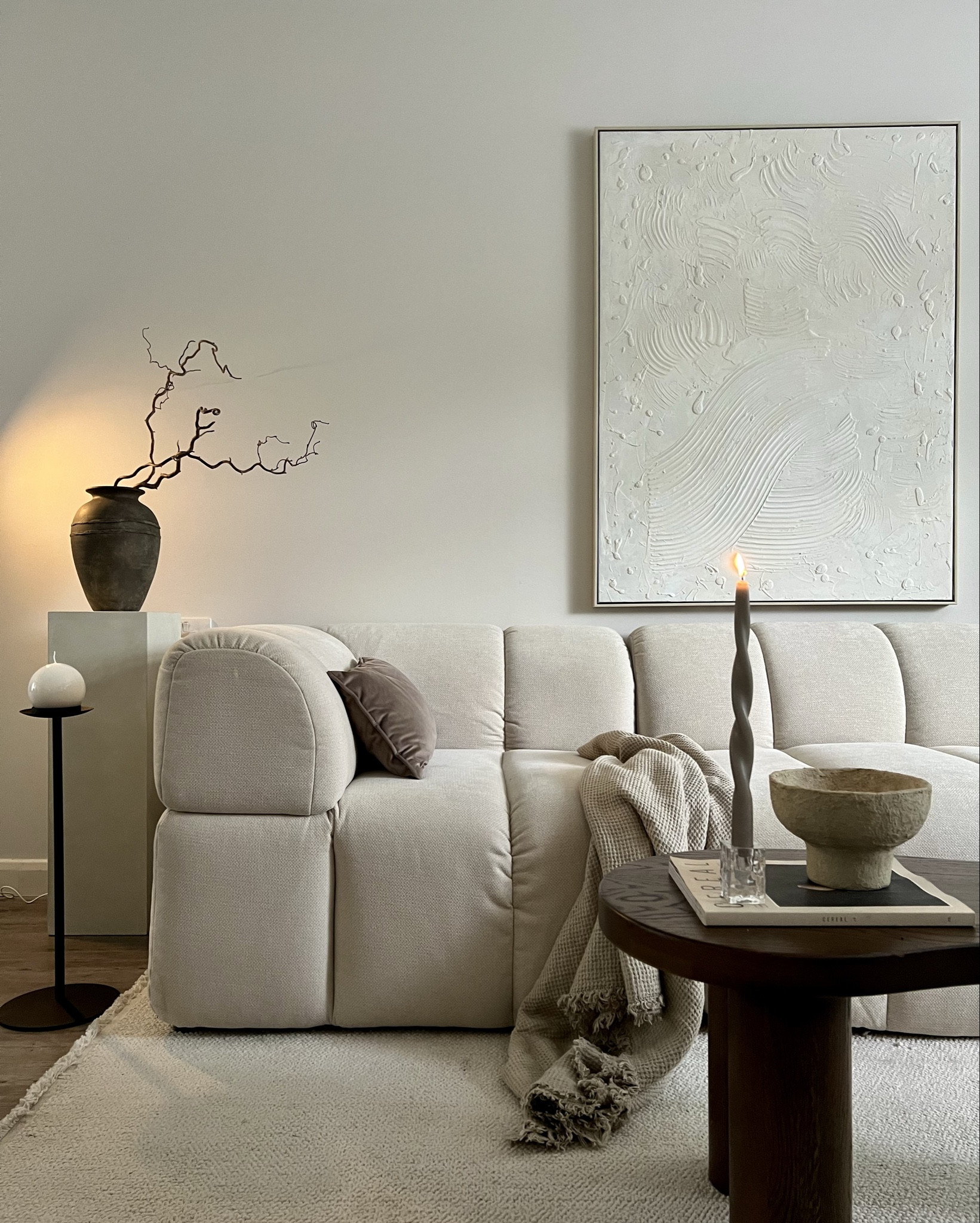 Floor standing candle holder 

This is the tall version of the Black metal floor standing candle holders. The extra tall one was out of stock when I bought mine but I’ve just seen it’s back although probably not for long. 

H&M home decor, livingroom decor, neutral decor. 

#LTKeurope #LTKuk #LTKhome