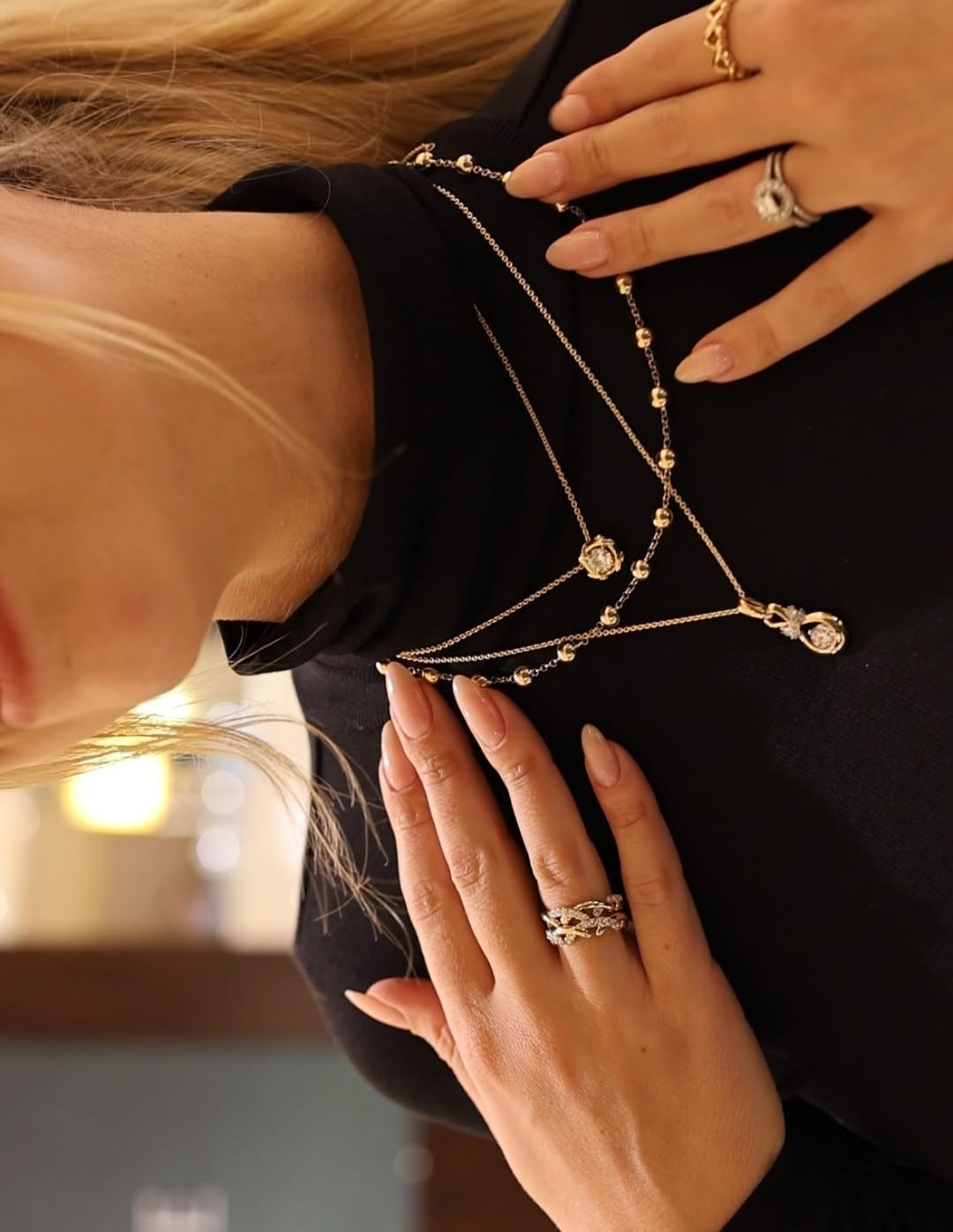 Add a touch of elegance with this Moissanite Necklace for Women. Crafted in sterling silver, this stunning piece offers brilliant sparkle and timeless style for any occasion. Tap to shop this high-quality jewelry essential! #MoissaniteNecklace #SterlingSilver #JewelryDeals 

 #LTKHoliday #LTKootd #LTKSaleAlert