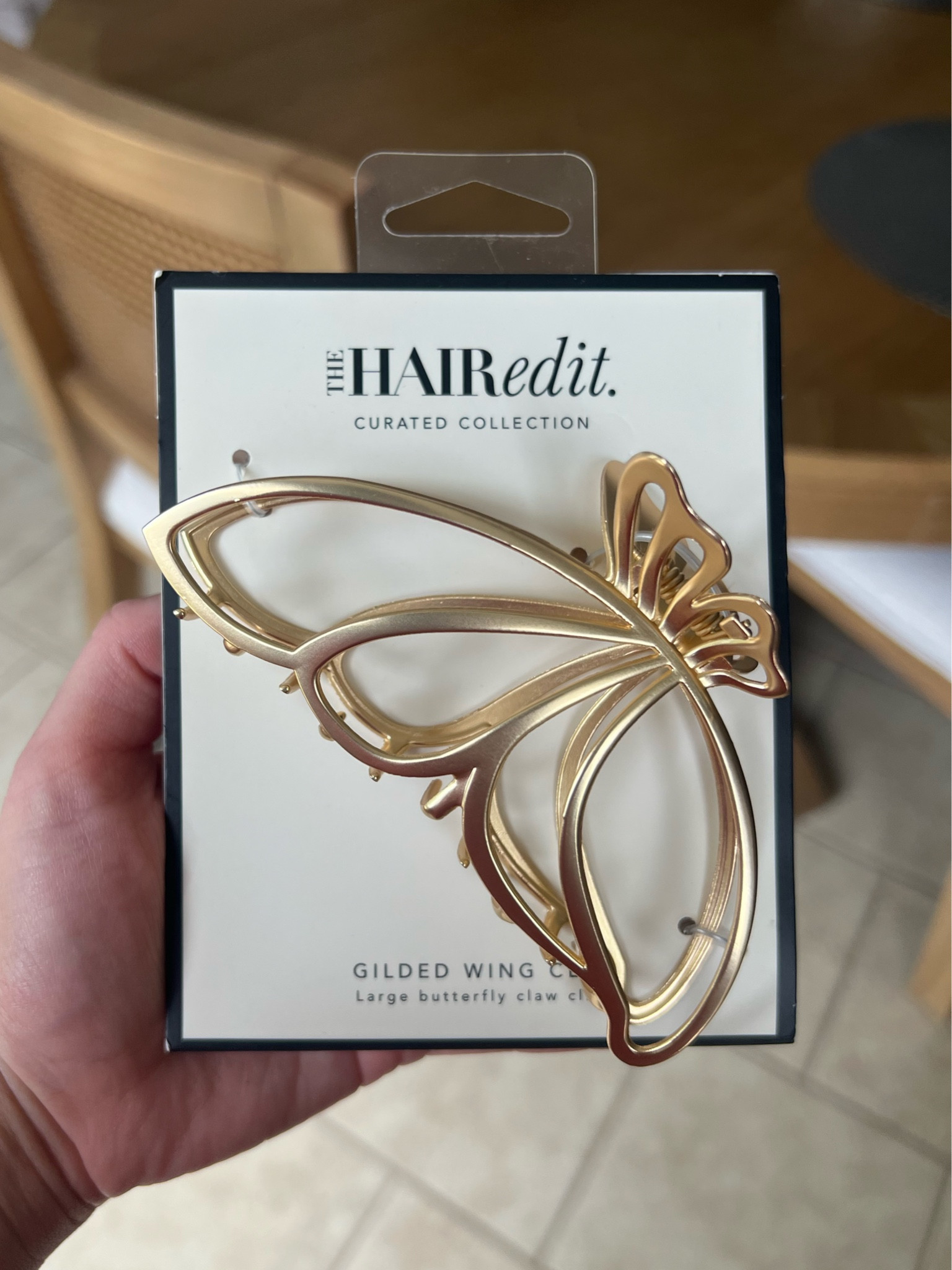 XL Gold Butterfly Clip

#LTKbeauty #LTKSeasonal #LTKBacktoSchool